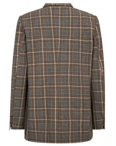 PRE SALE // Gossia - Elligo Blazer - Brown Checks